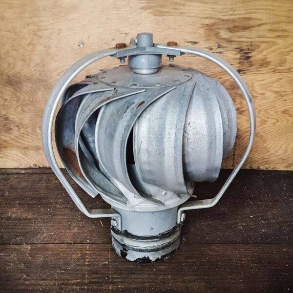 Vintage Galvanised Metal Barn Turbine Vent