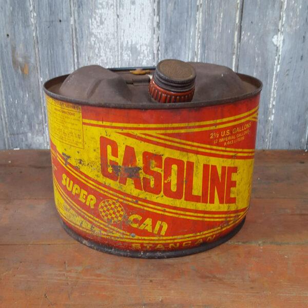 Gasoline Can American 2 1/2 US Gallons