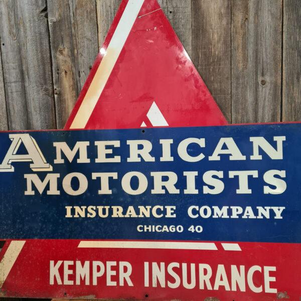 Vintage Advertising Sign American Motorists