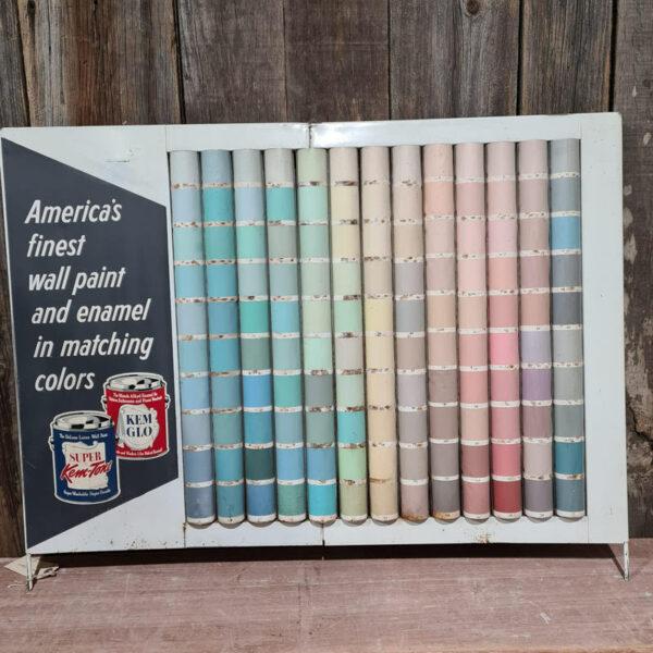 Vintage Paint Shop Colour Chart