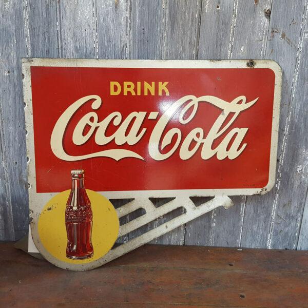 Flange Vintage Coke Sign