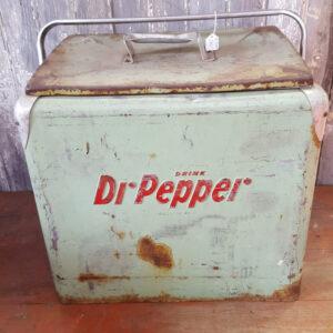 Vintage Dr Pepper Drinks Cooler