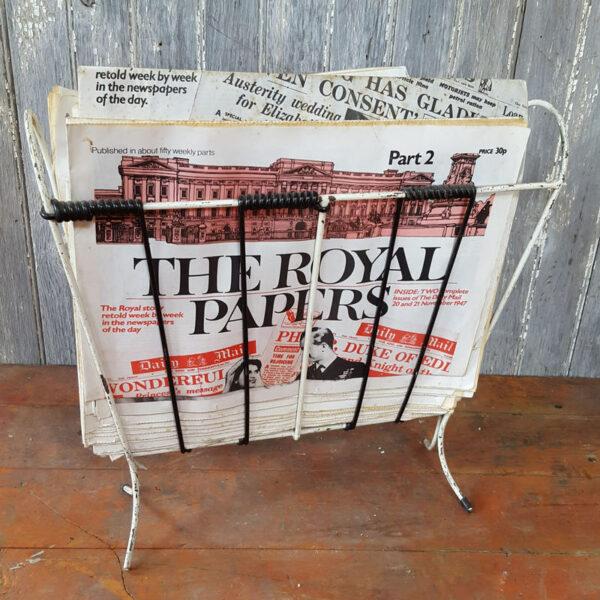 Vintage Newspaper Rack