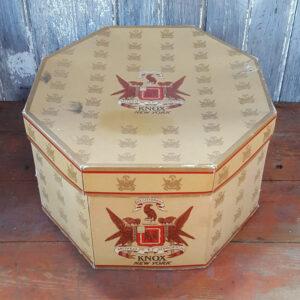 Vintage Knox Hat Box