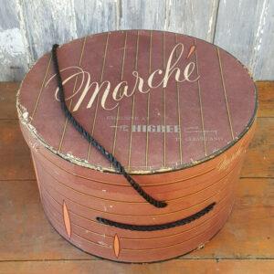 Vintage Marche Hat Box