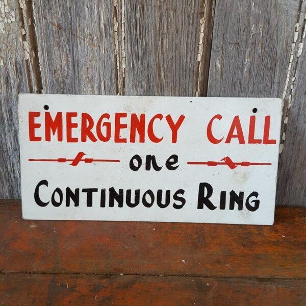 Emergency Call Sign