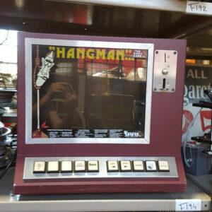 Hangman Video Game Machine