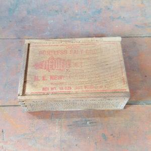 Salt Cod Wooden Box