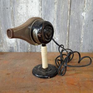 Vintage Hand Hairdryer with Stand