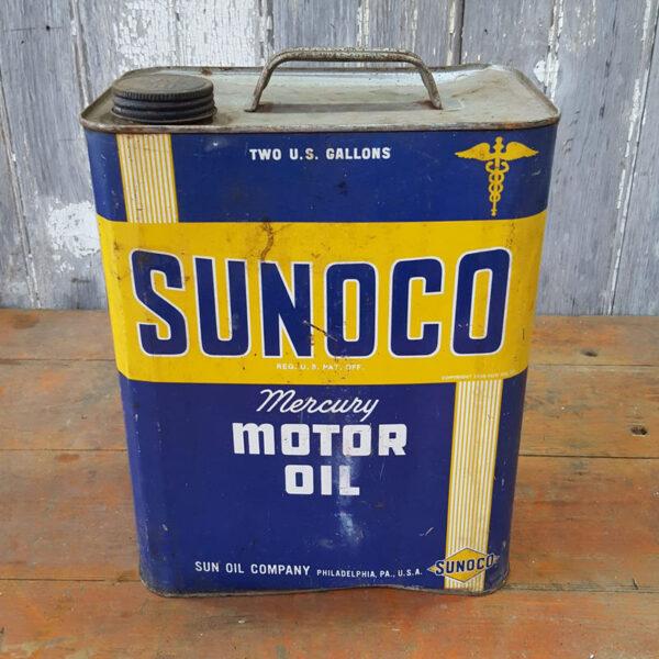 Vintage Sunco Motor Oil Can