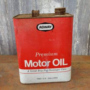 Vintage Agway Oil Can