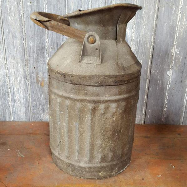 Vintage Galvanised Gas Oil Can