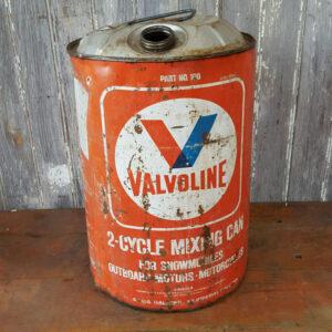 Vintage 6.5 Gallon Oil Tin