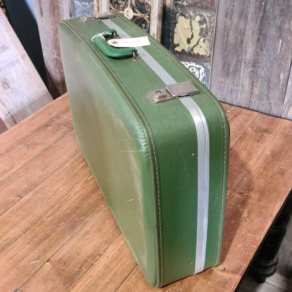 American Mid Century Green Suitcase