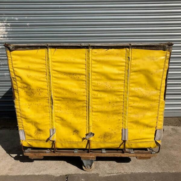 Industrial Laundry Cart Yellow