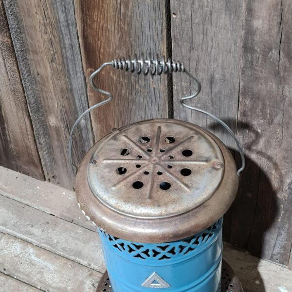 Vintage Blue Stove Heater