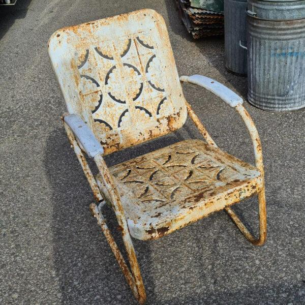 Vintage Metal Garden Chair American